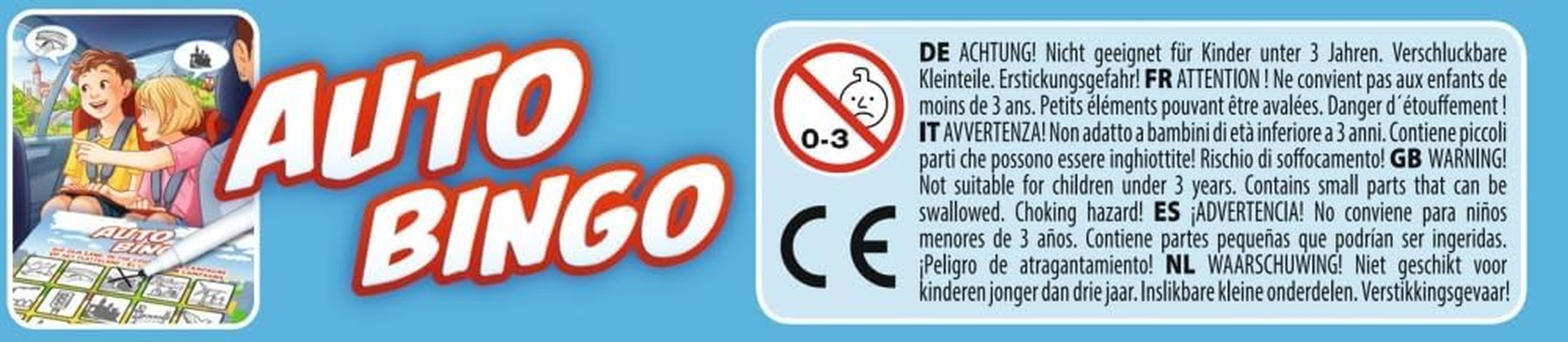 Schmidt Spiele 51434 Auto-Bingo, Bring Mich Mit Spiel in Der Metalldose, Bunt | Bring Mich Mit Spiel in Einer Metalldose