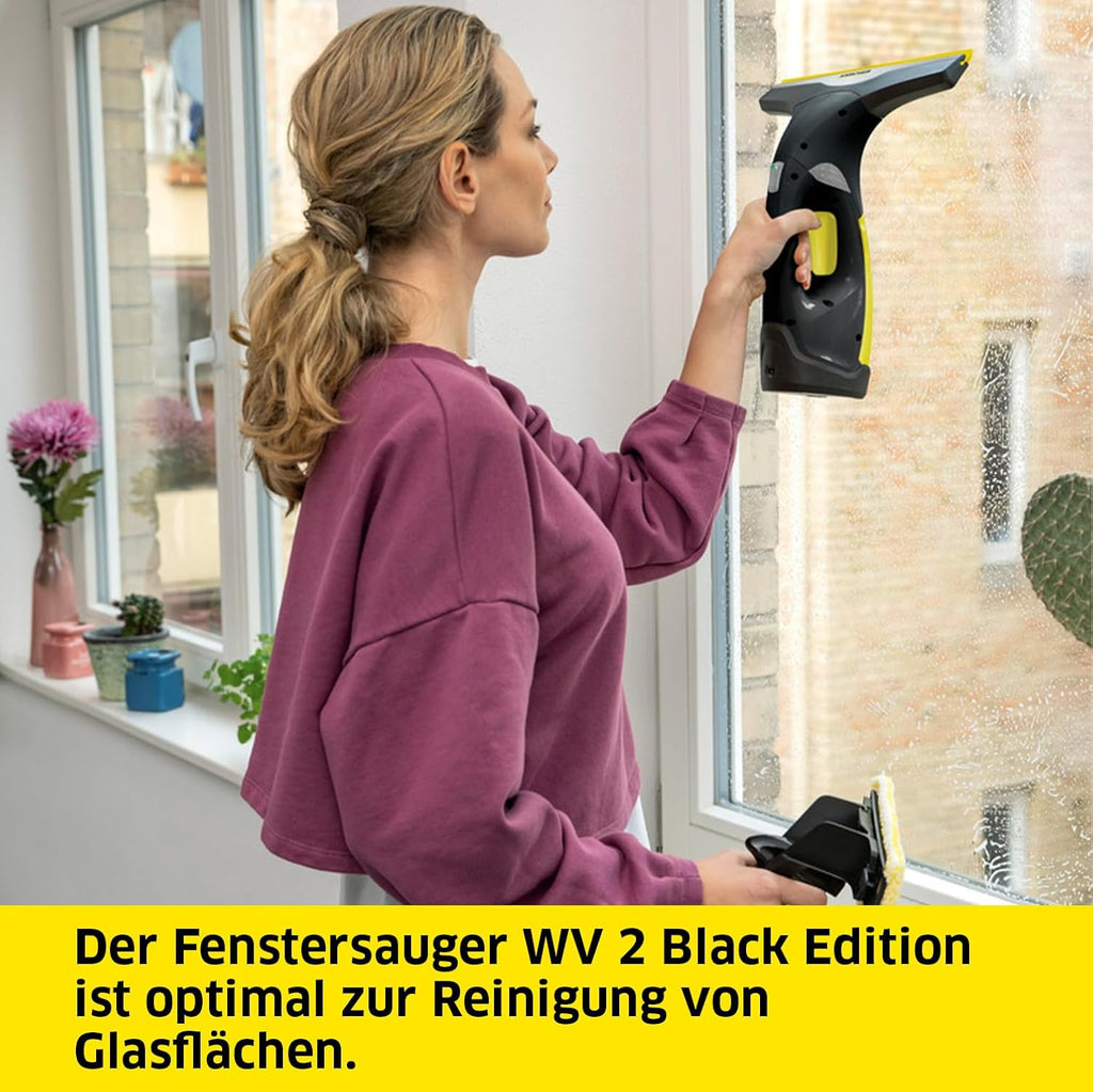 Kärcher Akku-Fenstersauger WV 2 Black Edition