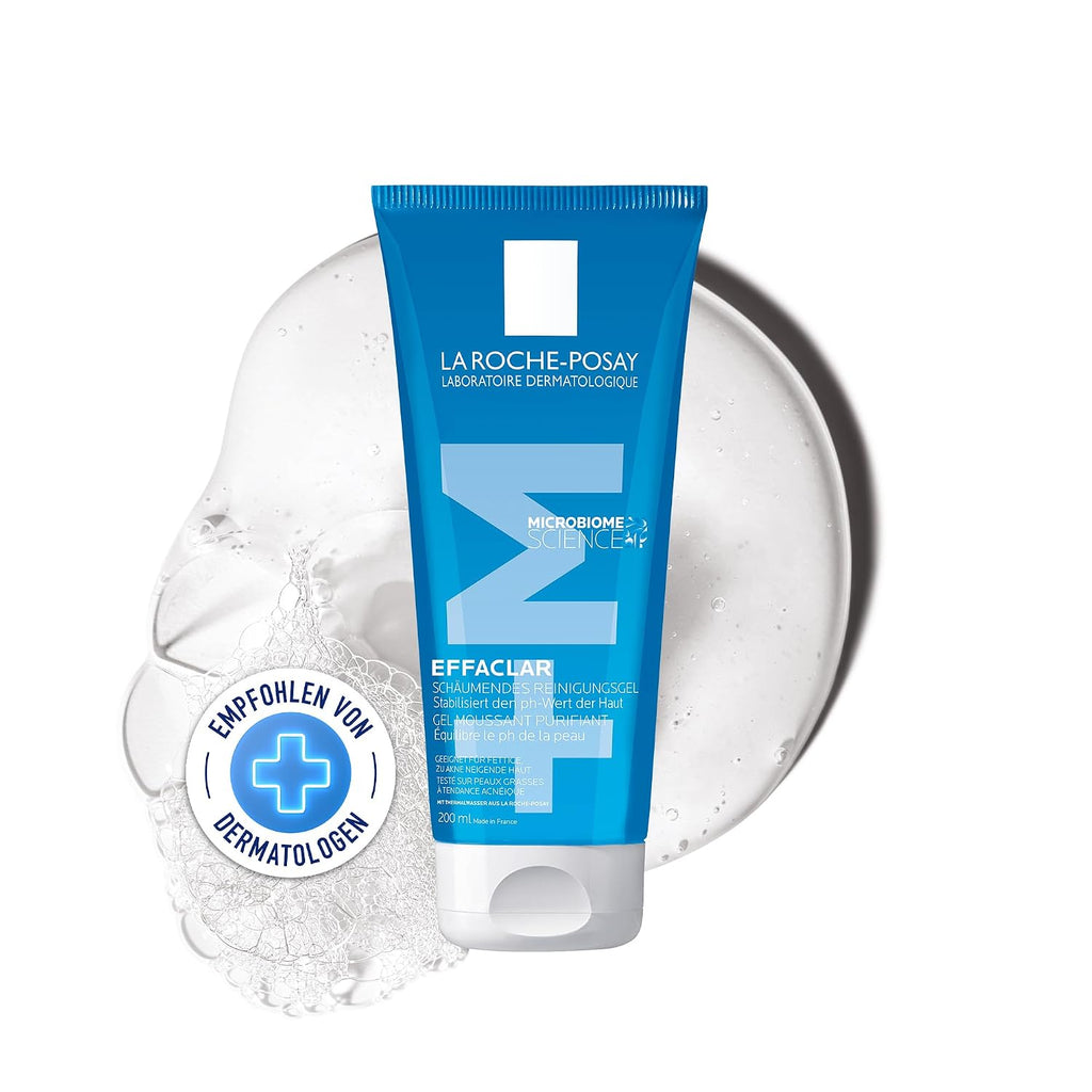 La Roche-Posay Effaclar Schäumendes Reinigungsgel: Sanfte Und Erfrischende Reinigung Für Zu Akne Neigende Und Fettige Haut
