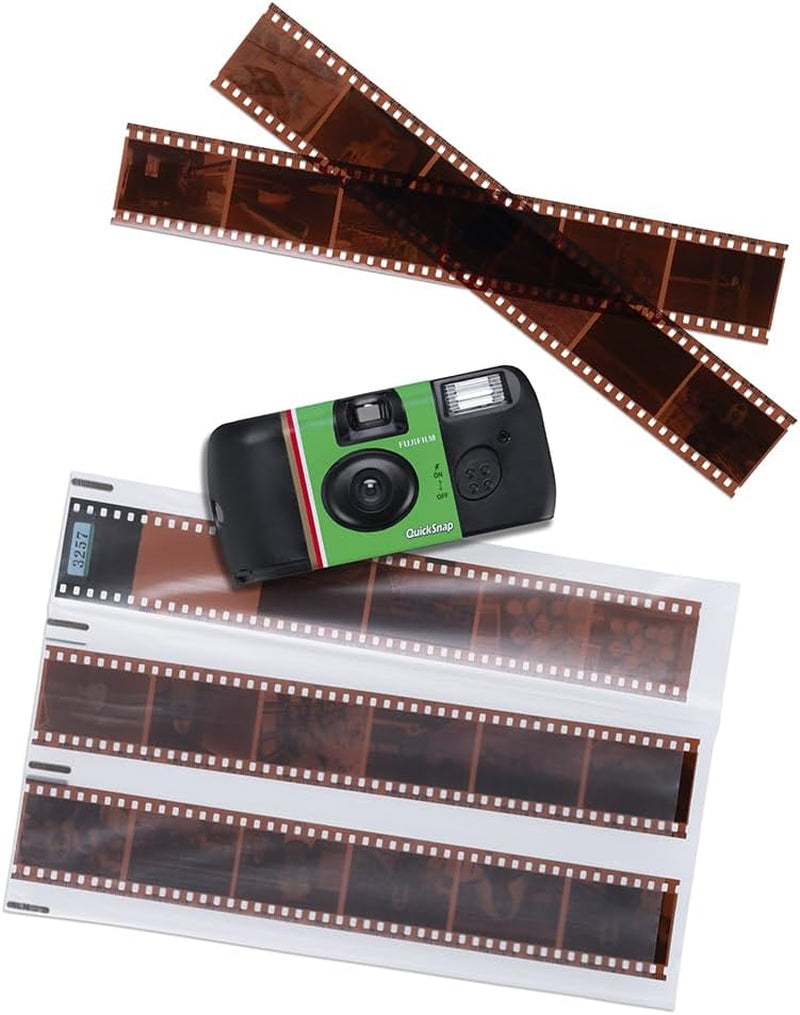 FUJIFILM Quicksnap™ Einwegkamera Mit Blitz ISO 400 | Analoge 35Mm Einmalkamera Für Hochzeiten, Partys Und Reisen – Sofort Einsatzbereit | 27 Aufnahmen, 1Er Pack