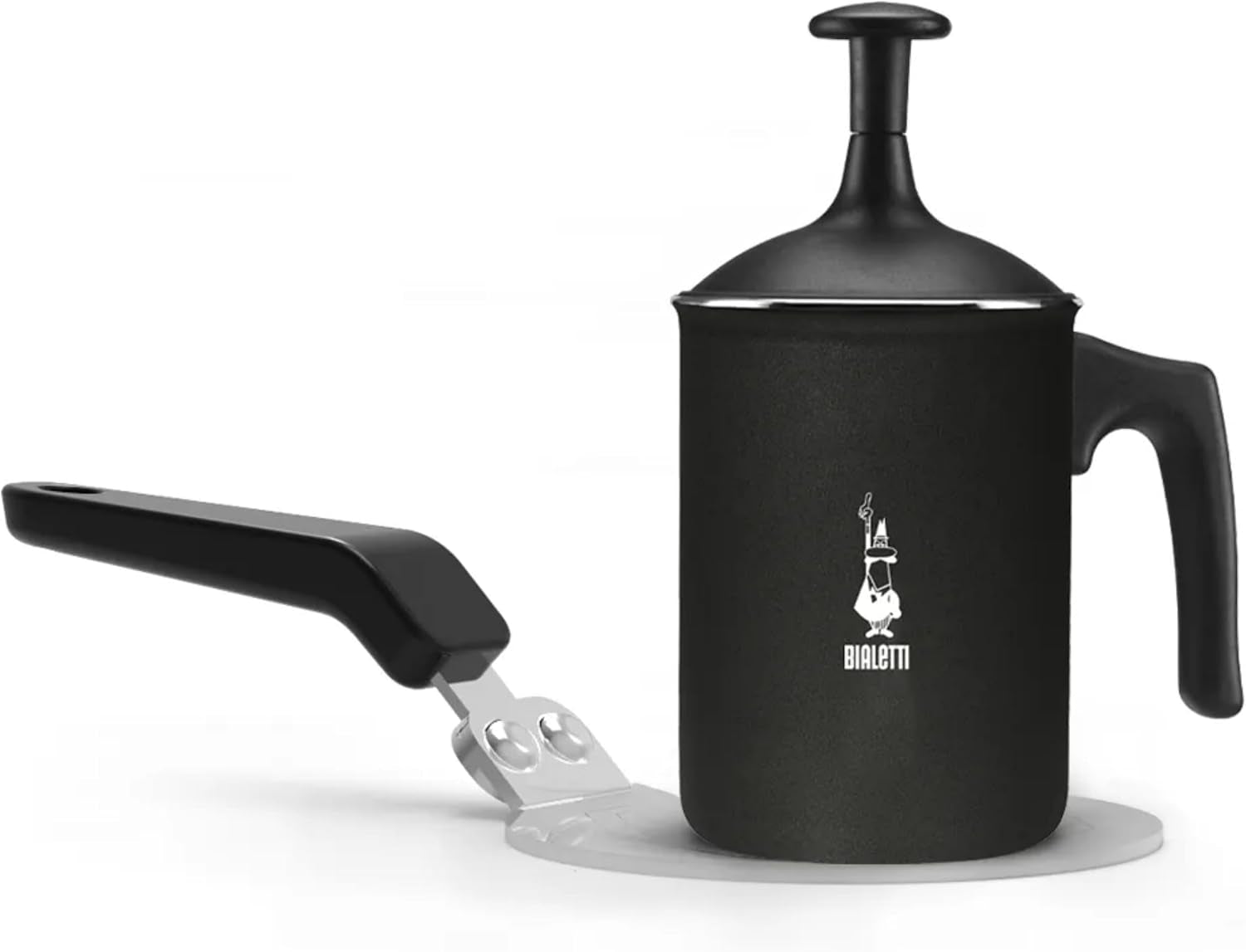 Bialetti Moka Induktionskochteller Adapter Für Die Verwendung Von Kaffeekannen Und Kochgeschirr Auf Induktionskochfelder, Stahl, 13 Cm, Silber