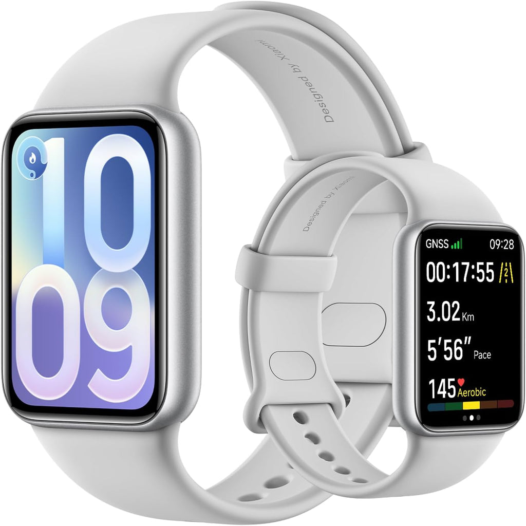 Xiaomi Smart Band 10, Smart Watch,Fitness-Tracker, 1,72" AMOLED Display, 21 Tage Akku, 5ATM Wasserdichtigkeit, SPO₂ & Herzfrequenzmessung, Schlafüberwachung,150+ Sportmodi, Schwarz