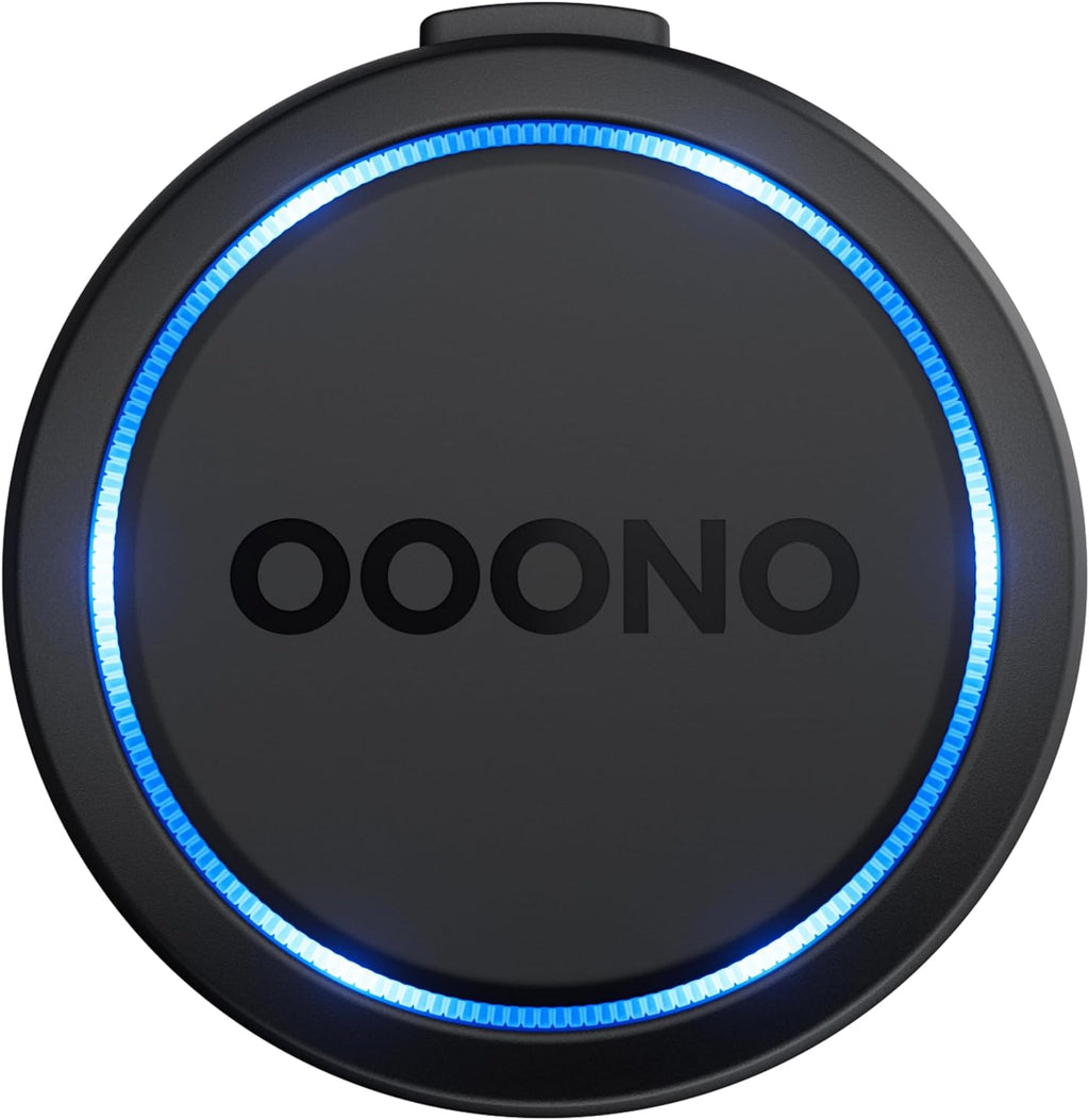 OOONO Co-Driver NO2 - Optimierter Co-Driver Fürs Auto - Warnt Vor Tempo-Kontrollen Und Gefahrenstellen - Wiederaufladbar - Led-Anzeige - Carplay & Android Auto Kompatibel
