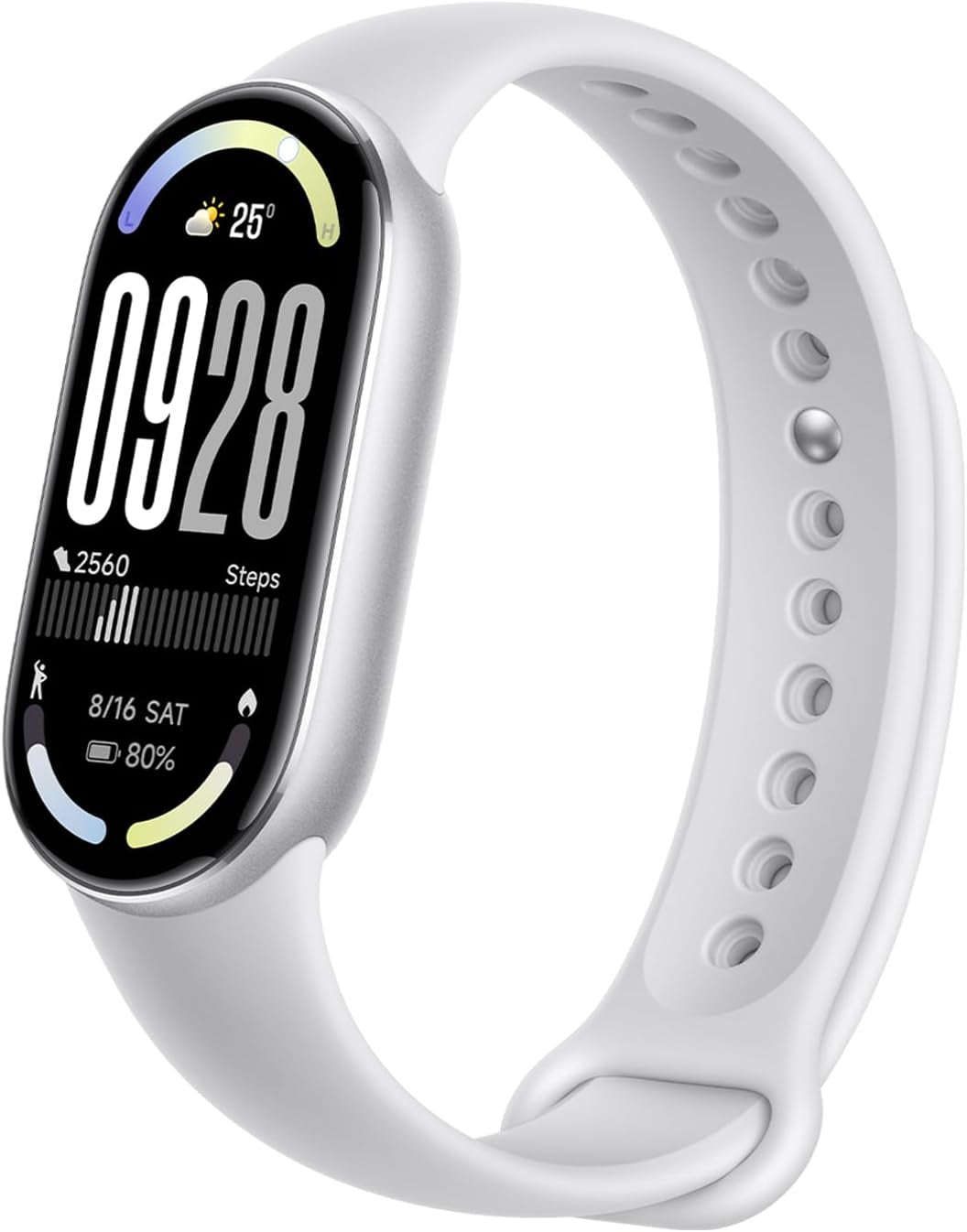 Xiaomi Smart Band 10, Smart Watch,Fitness-Tracker, 1,72" AMOLED Display, 21 Tage Akku, 5ATM Wasserdichtigkeit, SPO₂ & Herzfrequenzmessung, Schlafüberwachung,150+ Sportmodi, Schwarz