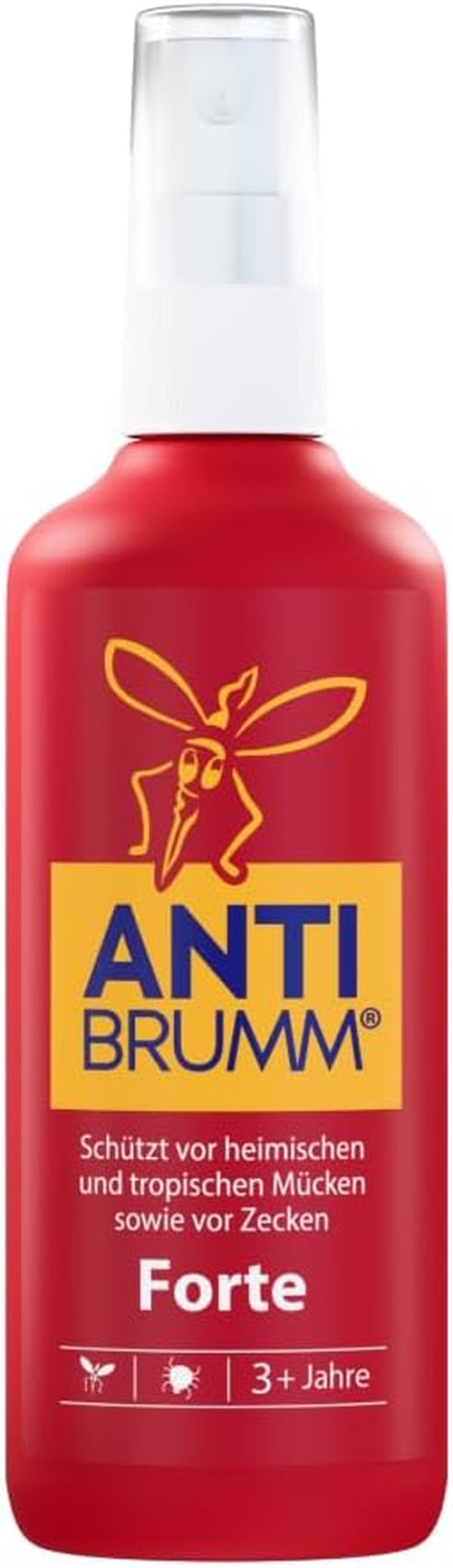 Anti Brumm Forte Pumpspray, 75 Ml: Insekten-Repellent Für Effektiven Schutz Gegen Mücken Und Zecken, Mückenspray Mit DEET