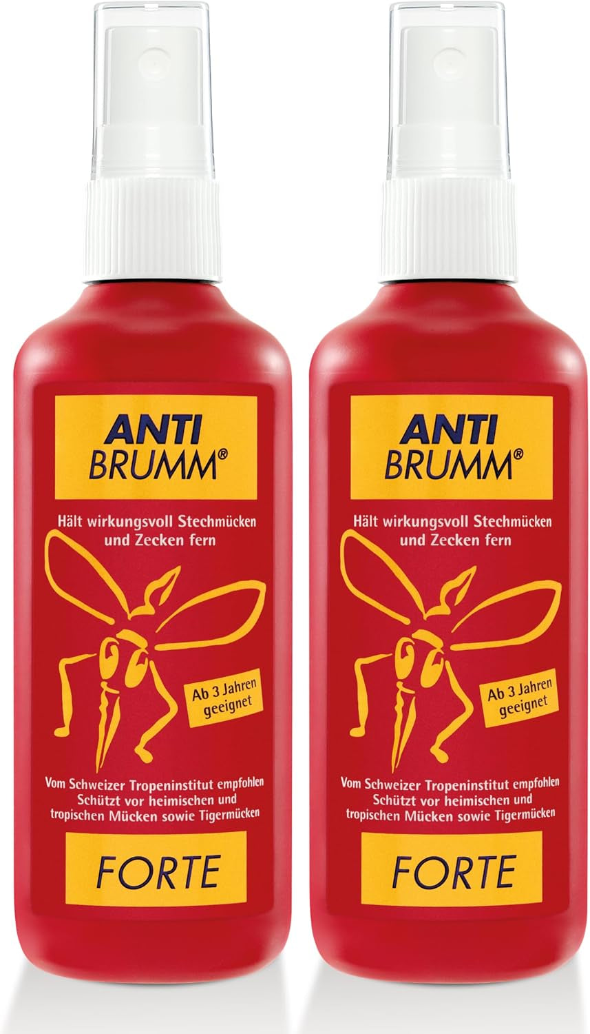 Anti Brumm Forte Pumpspray, 75 Ml: Insekten-Repellent Für Effektiven Schutz Gegen Mücken Und Zecken, Mückenspray Mit DEET