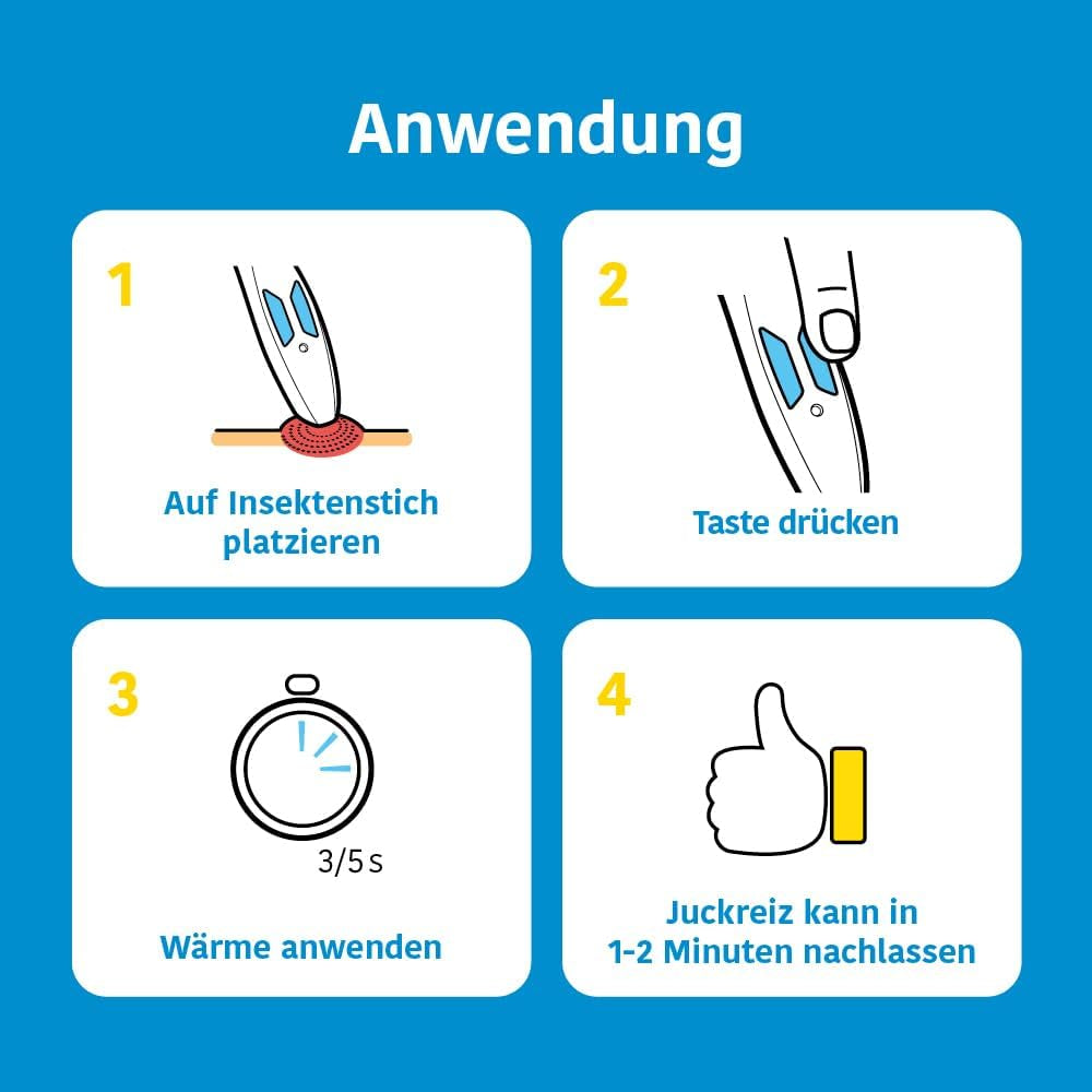 Bite Away Two, Der Original Stichheiler, Der Elektronische Insektenstichheiler Für Die Schnelle Behandlung Von Mückenstichen, Hitzestift, Bis Zu 300 Anwendungen. Ersetzt Nicht Den Mückenschutz