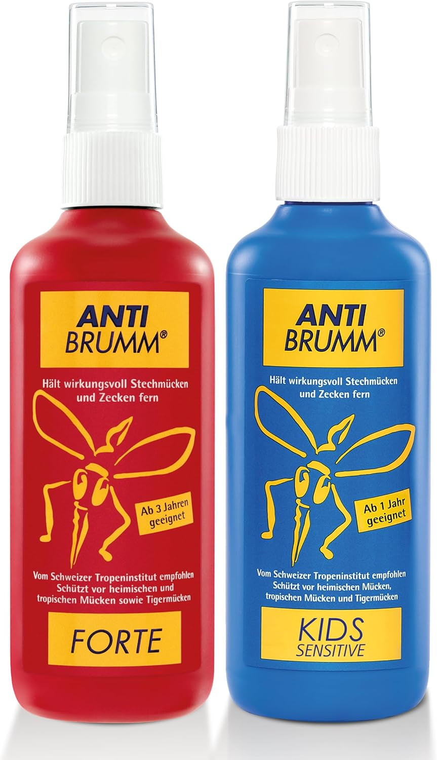 Anti Brumm Forte Pumpspray, 75 Ml: Insekten-Repellent Für Effektiven Schutz Gegen Mücken Und Zecken, Mückenspray Mit DEET