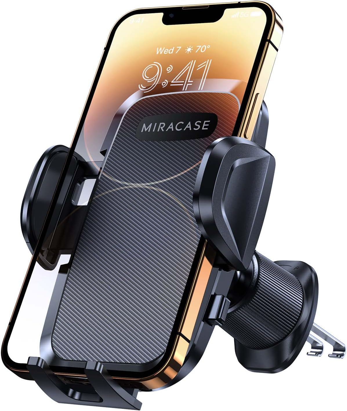 Miracase Handyhalterung Auto[Stärkst Saugnapf] Handyhalter Fürs Auto 360° Drehbar, Armaturenbrett Windschutzscheibe KFZ Handy Halterung Kits Für Iphone Galaxy Alle Smartphones