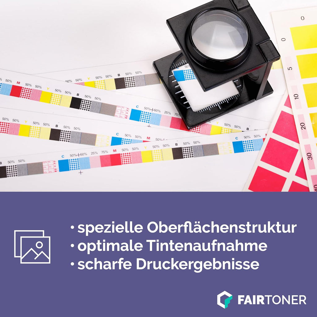 Fairtoner Kopierpapier 2500 Blatt DIN-A4 80G, Weiß (5 X 500 Blatt / 5Er Pack) Universal Druckerpapier Für Laserdrucker Und Tintenstrahldrucker Geeignet