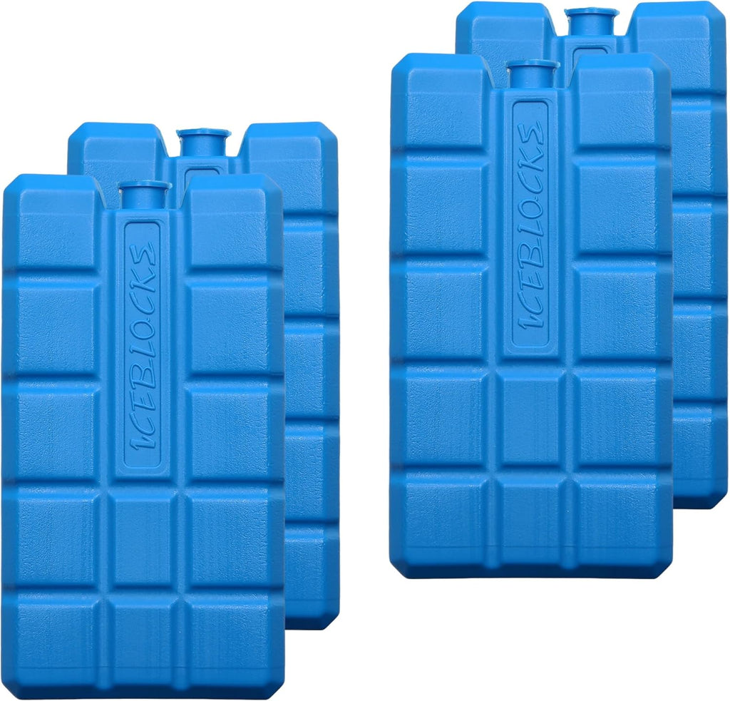 Vonbueren 2-24 Kühlakkus Für Kühltasche 12H Lange Kühlung | Ca. 200 G Je Kühlakku | Ca. 8,1 X 15,2 X 2,2 Cm | Auch Für Kühlbox