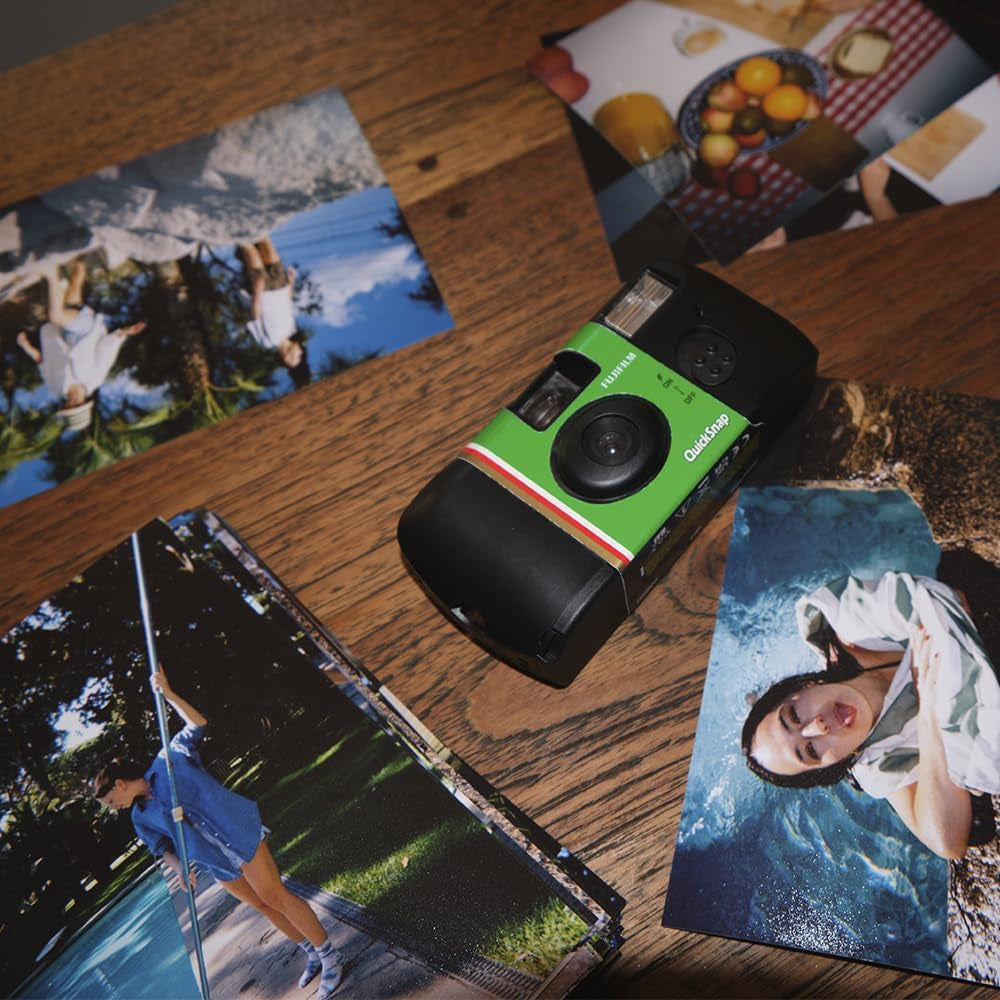 FUJIFILM Quicksnap™ Einwegkamera Mit Blitz ISO 400 | Analoge 35Mm Einmalkamera Für Hochzeiten, Partys Und Reisen – Sofort Einsatzbereit | 27 Aufnahmen, 1Er Pack