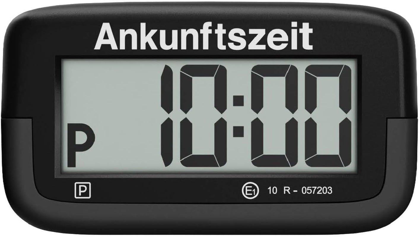 Needit Elektronische Parkscheibe Park Micro I Die Weltweit Dünnste Automatische Parkscheibe Mit Kba-Zulassung I Kompakte, Digitale Parkuhr Mit Gut Lesbarem Display I Langlebige Batterie, 9,4 Mm Dünn