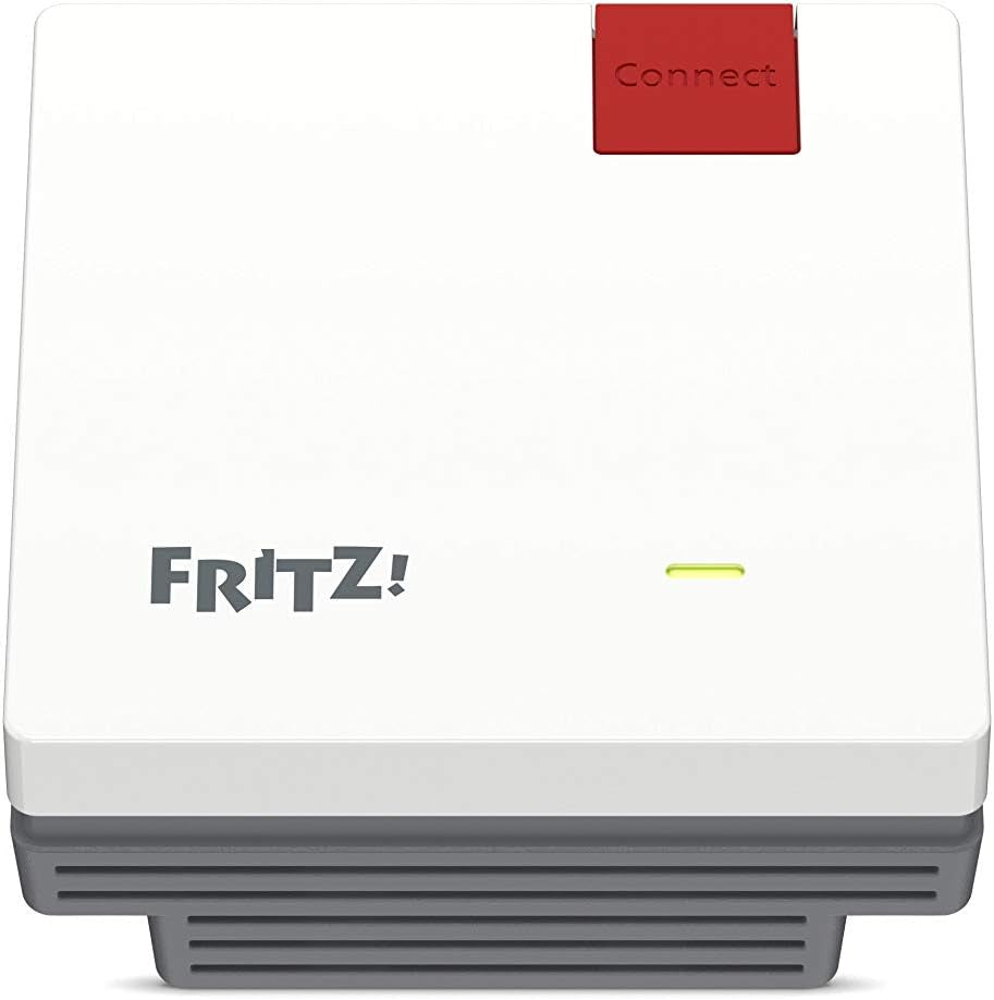 Fritz!Repeater 600 | WLAN Erweiterung Mit Bis Zu 600 Mbit/S | Kompakt Und Zuverlässig | Innovatives WLAN Mesh | Einfache Einrichtung | Höchster Sicherheitsstandard Dank WPA 3/2 | Made in Europe
