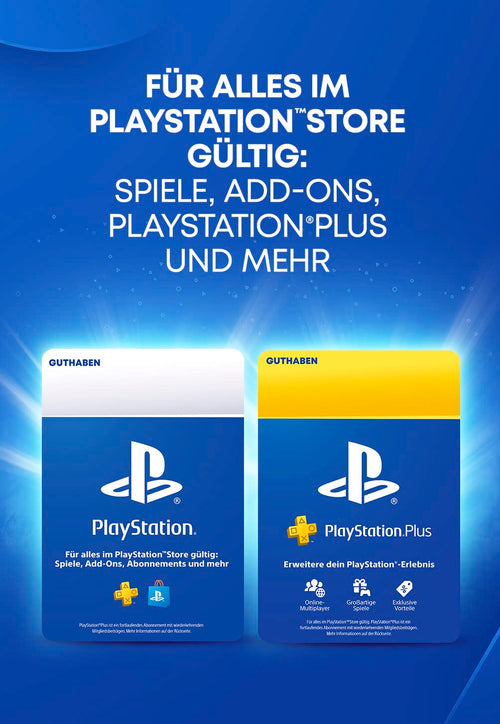 10€ Playstation Store Guthaben | PSN Deutsches Konto [Code per Email]