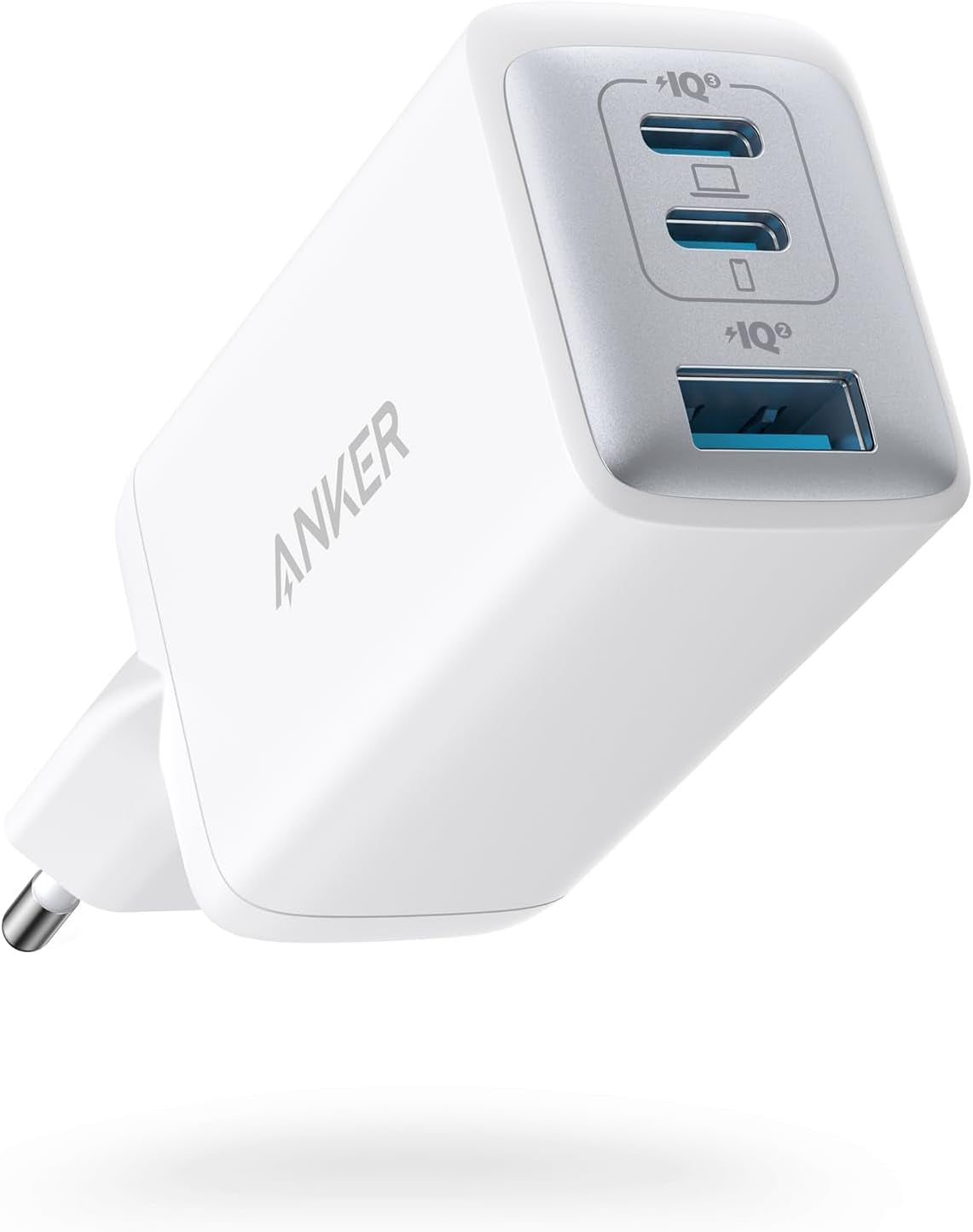 Anker Nano 65W USB C Ladegerät, 3-Port PPS Schnellladegerät, Ipad Ladegerät, Kompaktes Netzteil Für Macbook Pro, Ipad Pro, Galaxy S20, Dell XPS 13, Note 20, Iphone 17/16/15 Series,Pixels