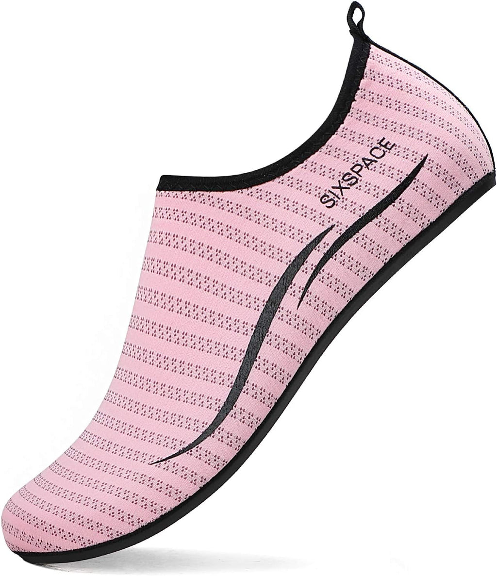 Sixspace Herren Damen Badeschuhe Wasserschuhe Aquaschuhe Strandschuhe Schnell Trocknend Slip on Breathable Schwimmschuhe Surfschuhe Für Beach Pool Surfen Yoga