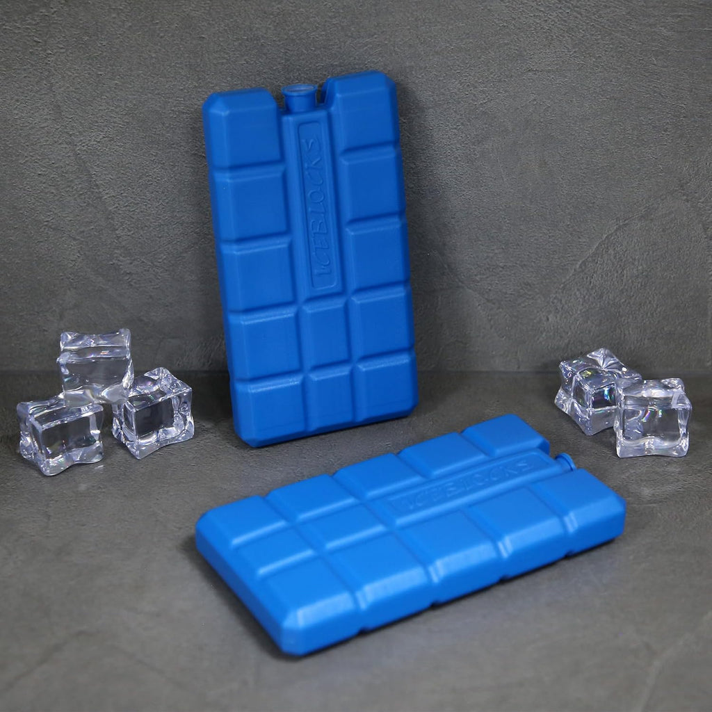 Vonbueren 2-24 Kühlakkus Für Kühltasche 12H Lange Kühlung | Ca. 200 G Je Kühlakku | Ca. 8,1 X 15,2 X 2,2 Cm | Auch Für Kühlbox