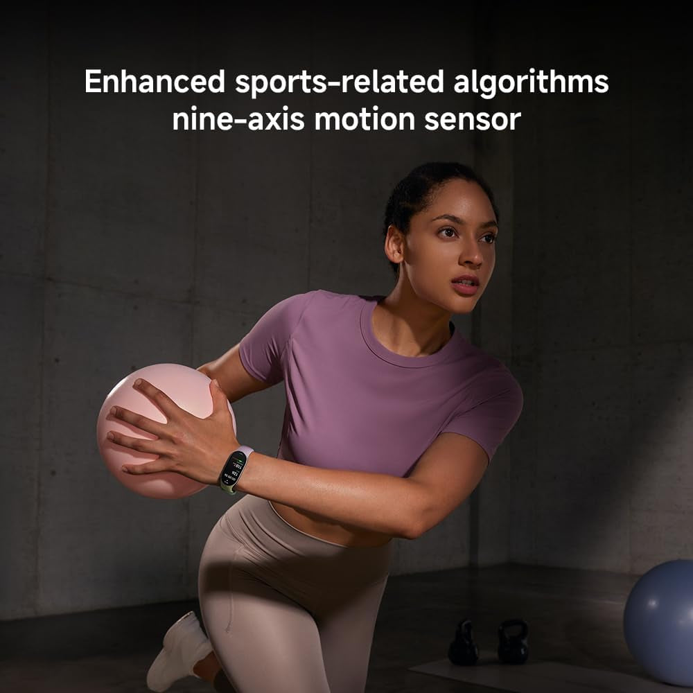 Xiaomi Smart Band 10, Smart Watch,Fitness-Tracker, 1,72" AMOLED Display, 21 Tage Akku, 5ATM Wasserdichtigkeit, SPO₂ & Herzfrequenzmessung, Schlafüberwachung,150+ Sportmodi, Schwarz