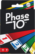 Mattel Games Phase 10 Kartenspiel Für Die Familie, Deutsche Version, Von Den Uno-Machern, Rommé-Ähnlich, Perfekt Als Kinderspiel, Reisespiel Oder Spiel Für Erwachsene, Für 2-6 Spieler, FPW38