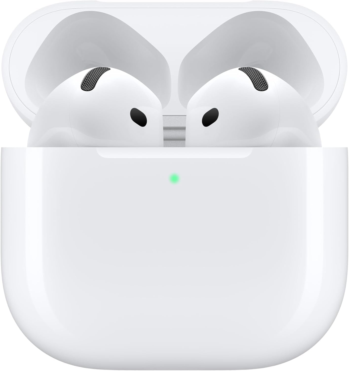 Apple Airpods 4 Kabellose Kopfhörer, Bluetooth Kopfhörer, Personalisiertes 3D Audio, Schutz Vor Schweiß Und Wasser, USB-C Ladecase, H2 Chip, Bis Zu 24 Std. Wiedergabe