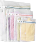 Newaner 7 Stück Wäschenetz Für Waschmaschin, 3 Größen Wäschesäcke, Verformung Und Falten Der Kleidung Zu Verhindern, Wäschebeutel Mit Reißverschluss Für Pullover, Hemden, Unterwäsche, Strümpfe