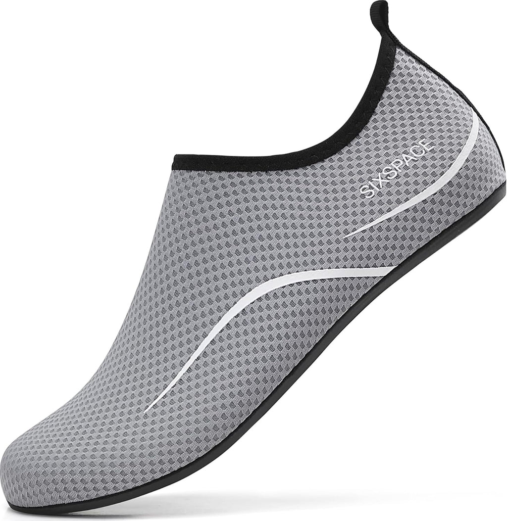 Sixspace Herren Damen Badeschuhe Wasserschuhe Aquaschuhe Strandschuhe Schnell Trocknend Slip on Breathable Schwimmschuhe Surfschuhe Für Beach Pool Surfen Yoga