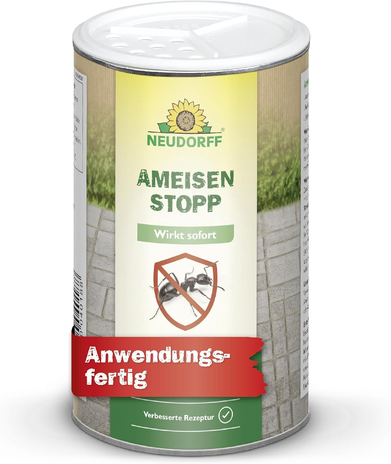 Neudorff Ameisenstopp – Ameisenstreumittel Mit Sofortwirkung Schützt Effektiv Gegen Ameisen Rund Ums Haus. Ameisenmittel Zum Streuen Oder Gießen, 300 G