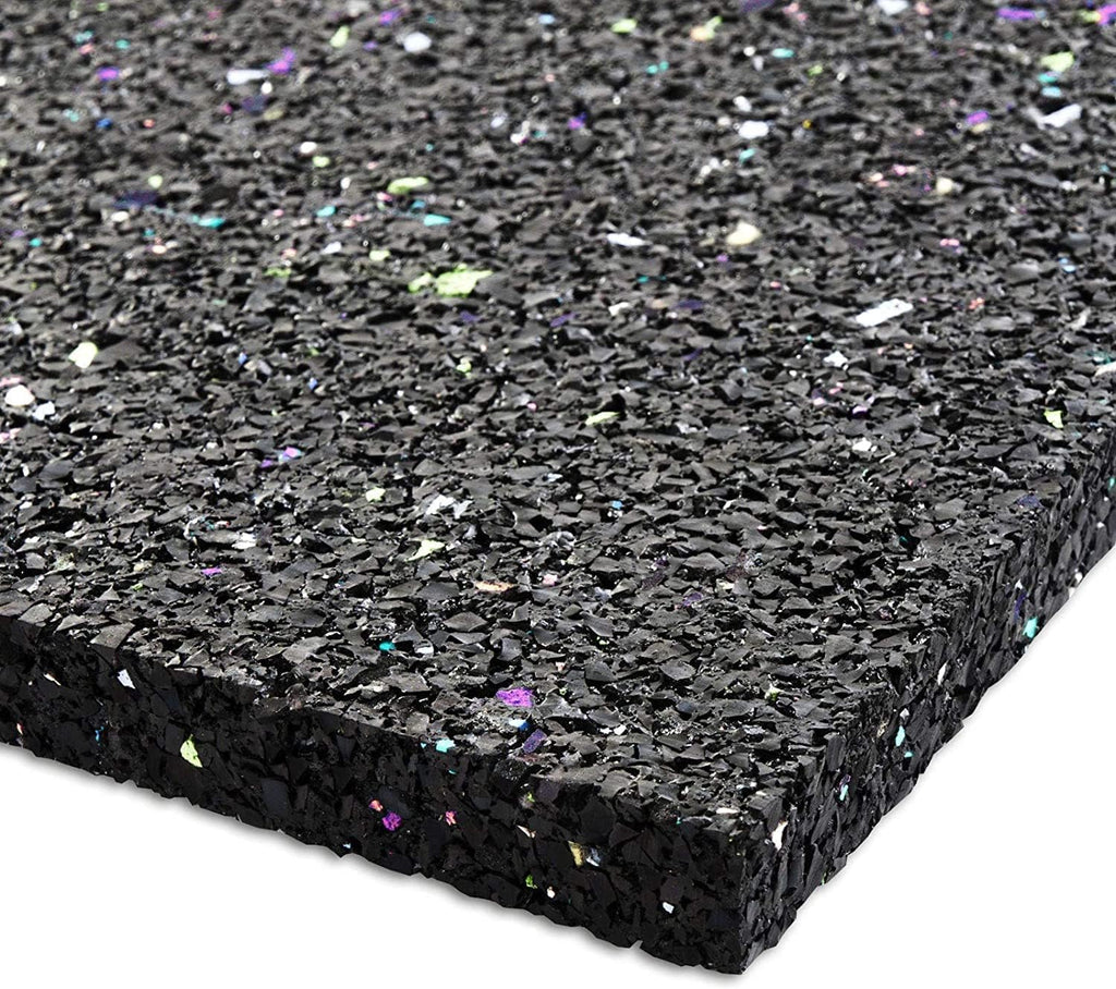 Floordirekt Premium Antivibrationsmatte 60X60Cm - Made in Germany - Für Waschmaschine Trockner Etc. - Zuschneidbar - in 4 Stärken Erhältlich (60 X 60 X 1,0 Cm)