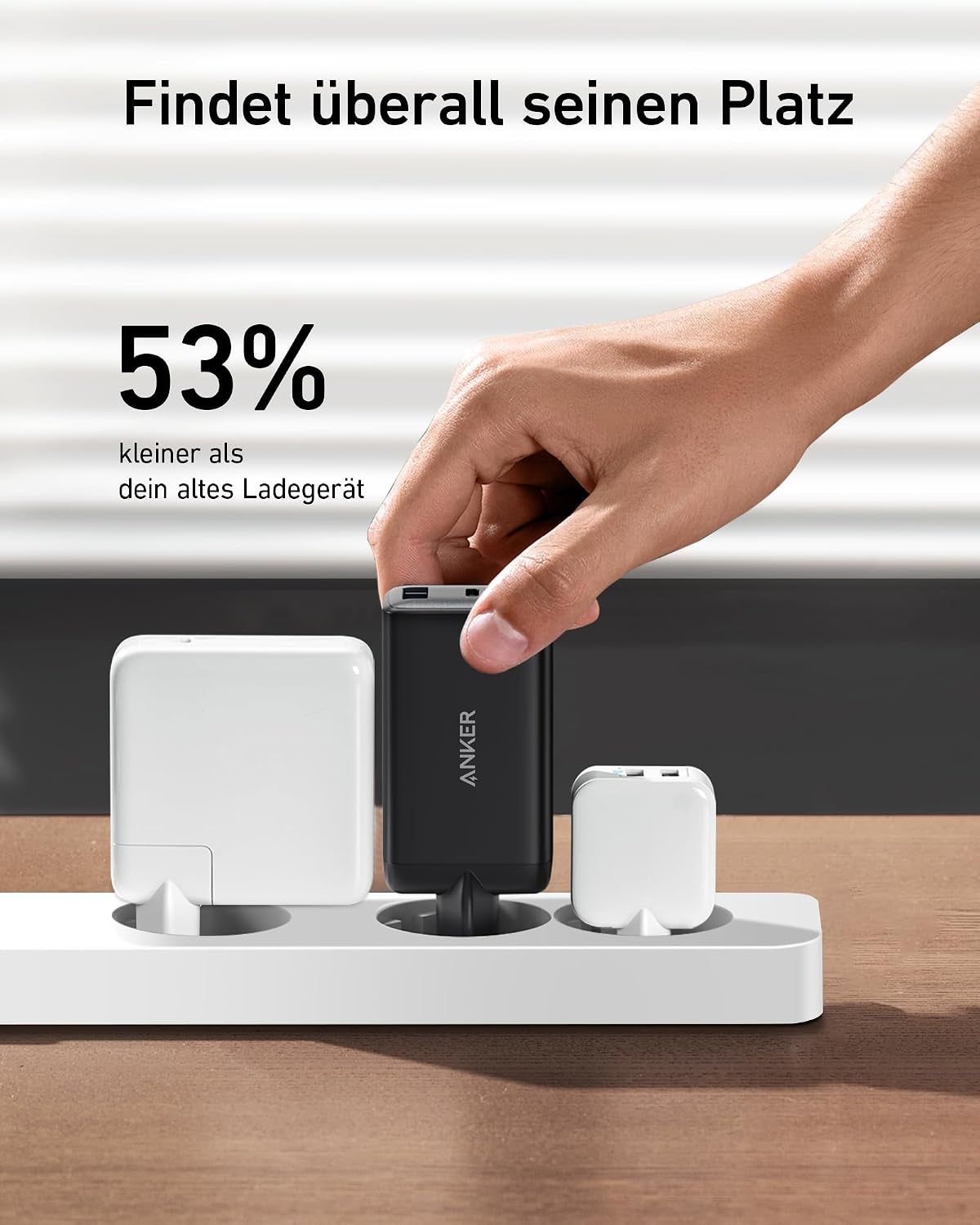 Anker Nano 65W USB C Ladegerät, 3-Port PPS Schnellladegerät, Ipad Ladegerät, Kompaktes Netzteil Für Macbook Pro, Ipad Pro, Galaxy S20, Dell XPS 13, Note 20, Iphone 17/16/15 Series,Pixels
