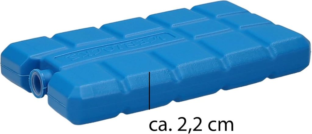 Vonbueren 2-24 Kühlakkus Für Kühltasche 12H Lange Kühlung | Ca. 200 G Je Kühlakku | Ca. 8,1 X 15,2 X 2,2 Cm | Auch Für Kühlbox