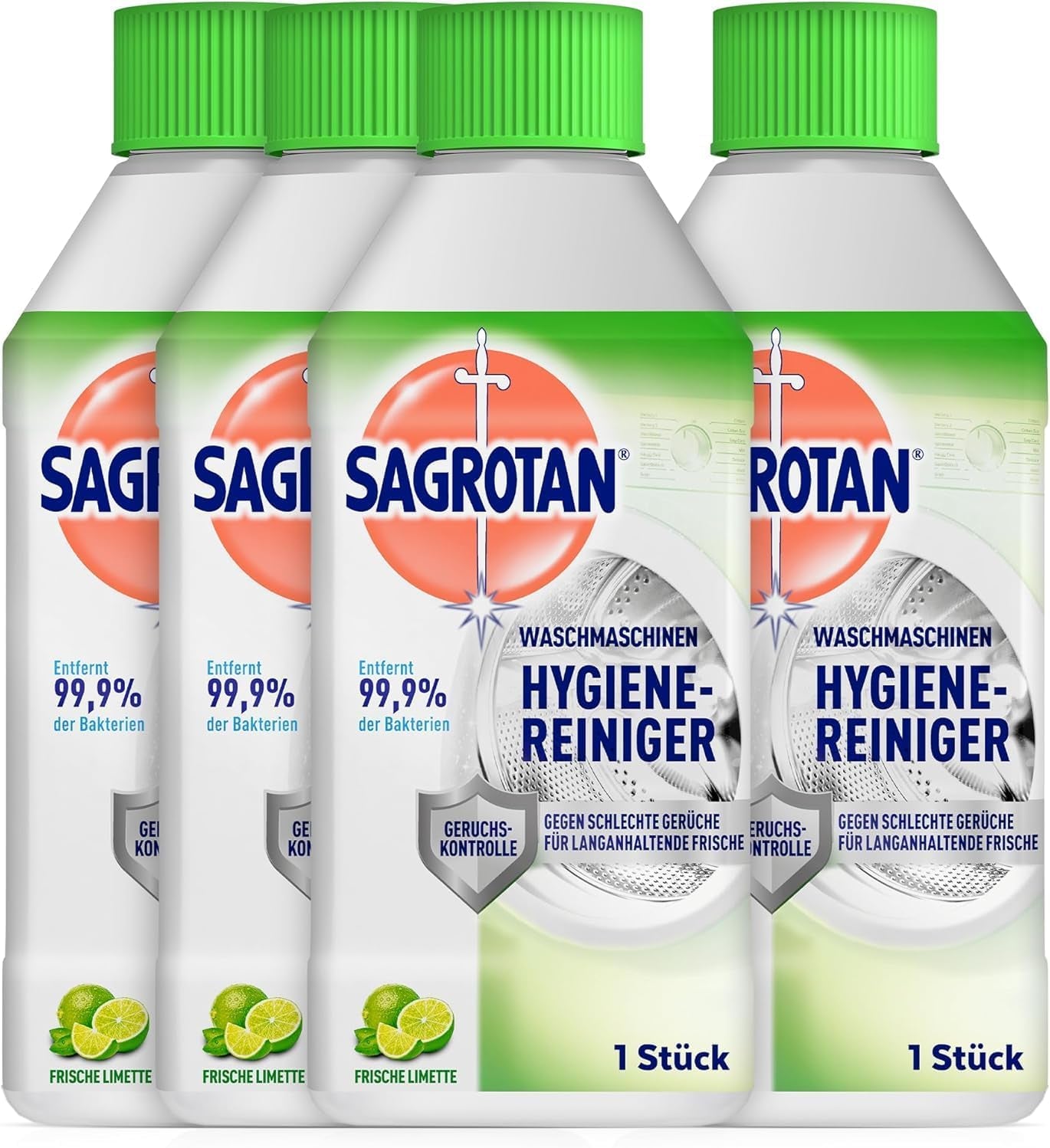 Sagrotan Waschmaschinen Hygiene-Reiniger – Maschinenreiniger Für Eine Hygienische Waschmaschine – 1 X 250 Ml