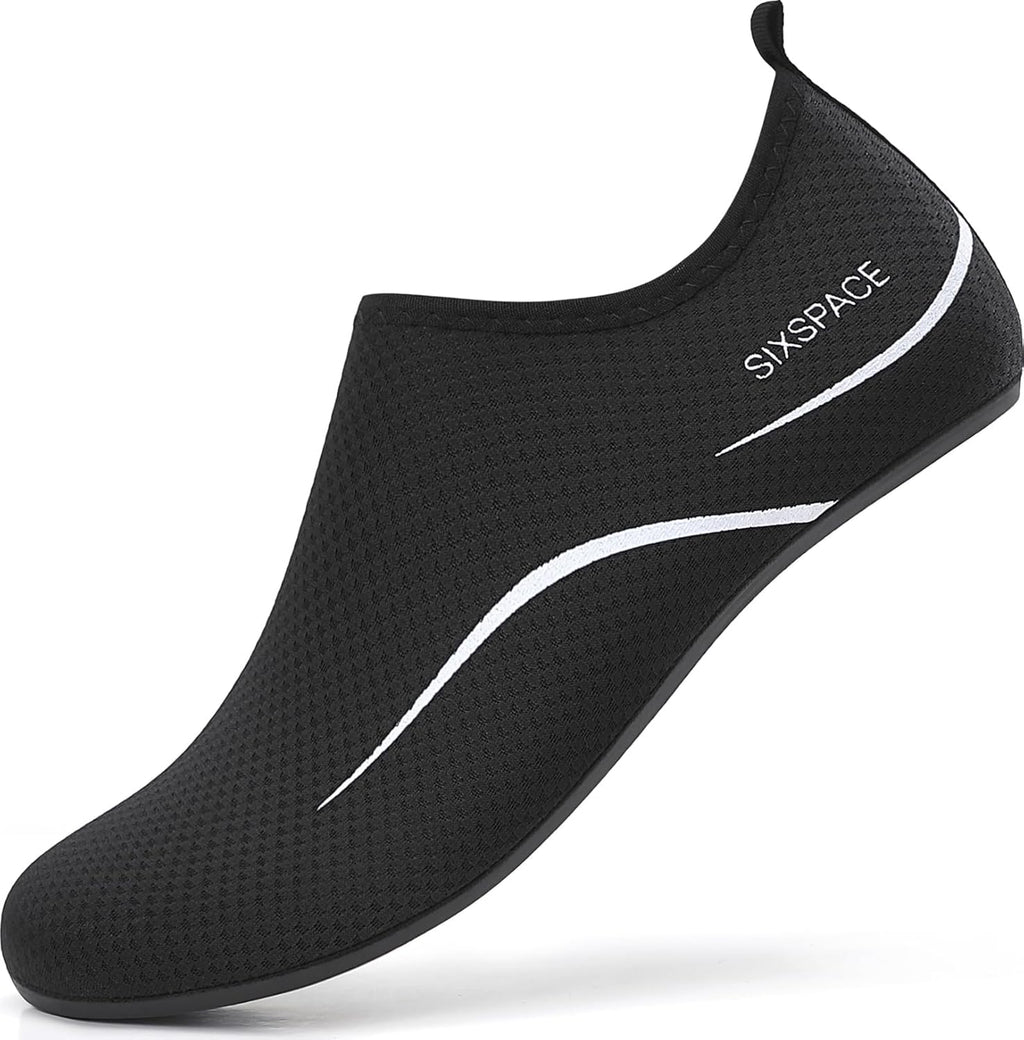Sixspace Herren Damen Badeschuhe Wasserschuhe Aquaschuhe Strandschuhe Schnell Trocknend Slip on Breathable Schwimmschuhe Surfschuhe Für Beach Pool Surfen Yoga