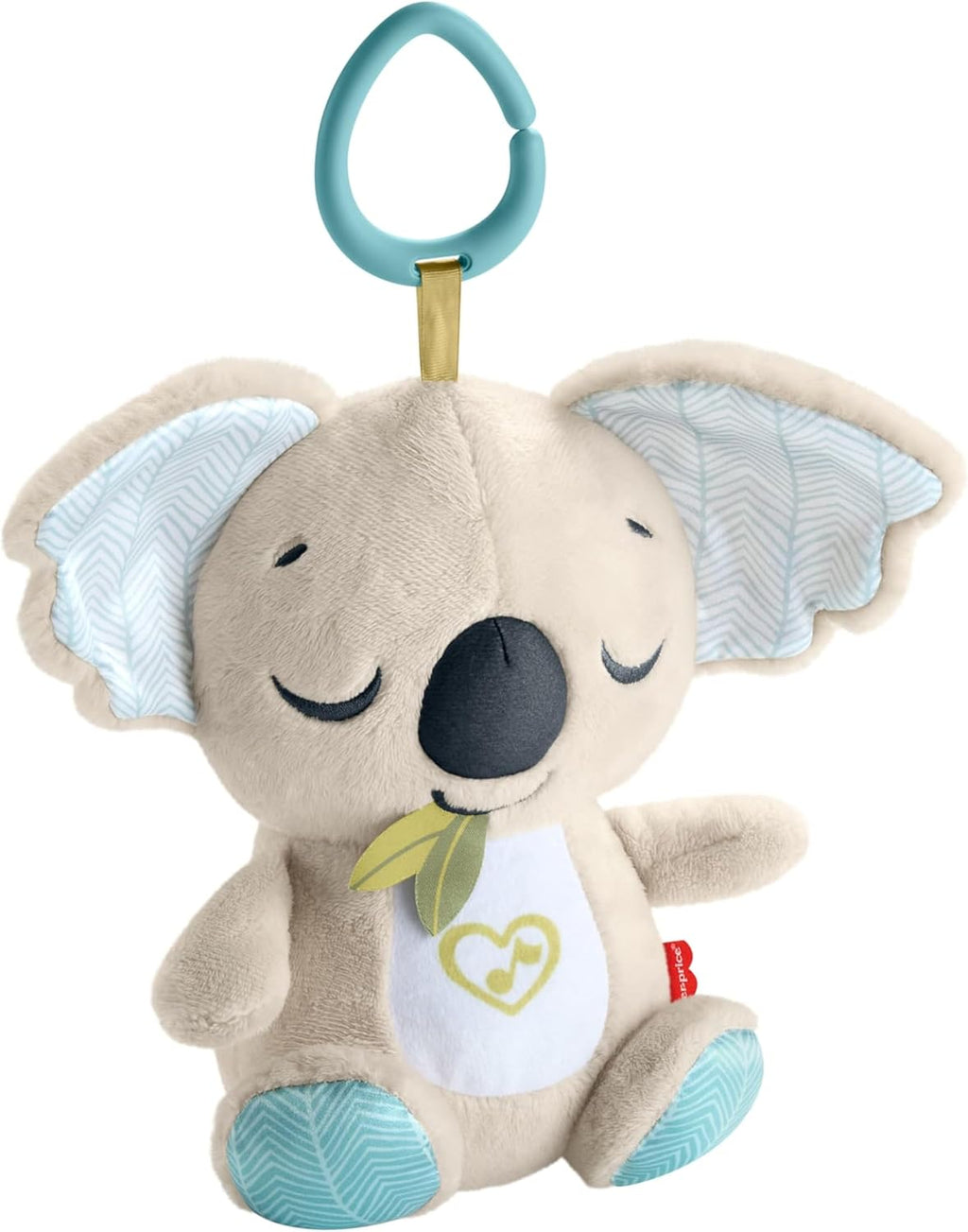 Fisher-Price Schlummer Otter Kuscheltier Mit Atembewegung Und Musik, Baby Erstausstattung, Neugeborene, Baby Spielzeug Ab Geburt, Babyparty Und Neugeborenen Geschenk, FXC66