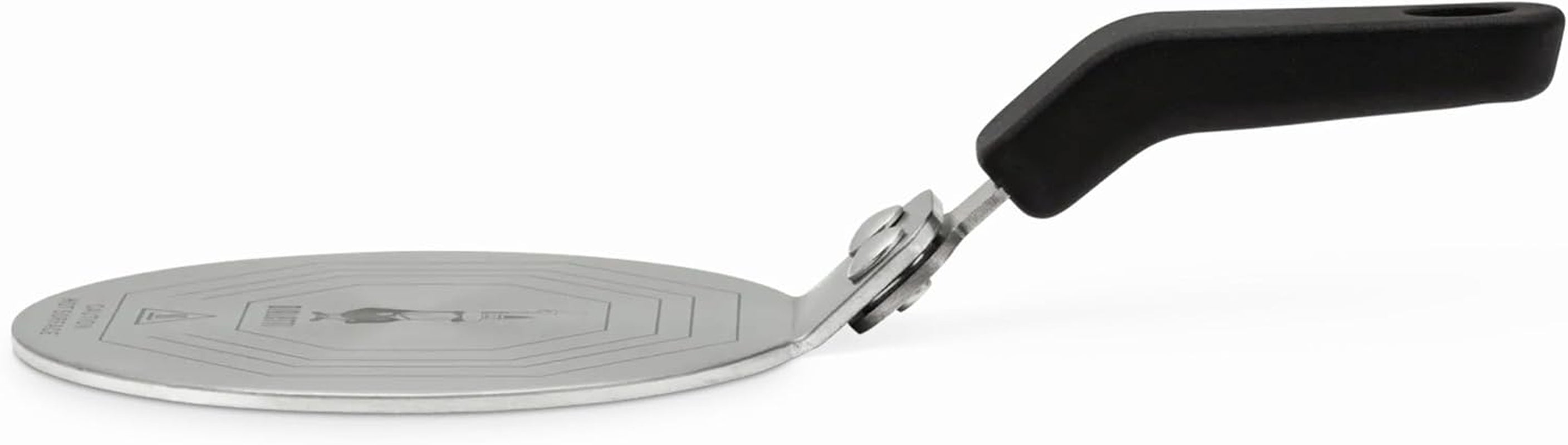 Bialetti Moka Induktionskochteller Adapter Für Die Verwendung Von Kaffeekannen Und Kochgeschirr Auf Induktionskochfelder, Stahl, 13 Cm, Silber