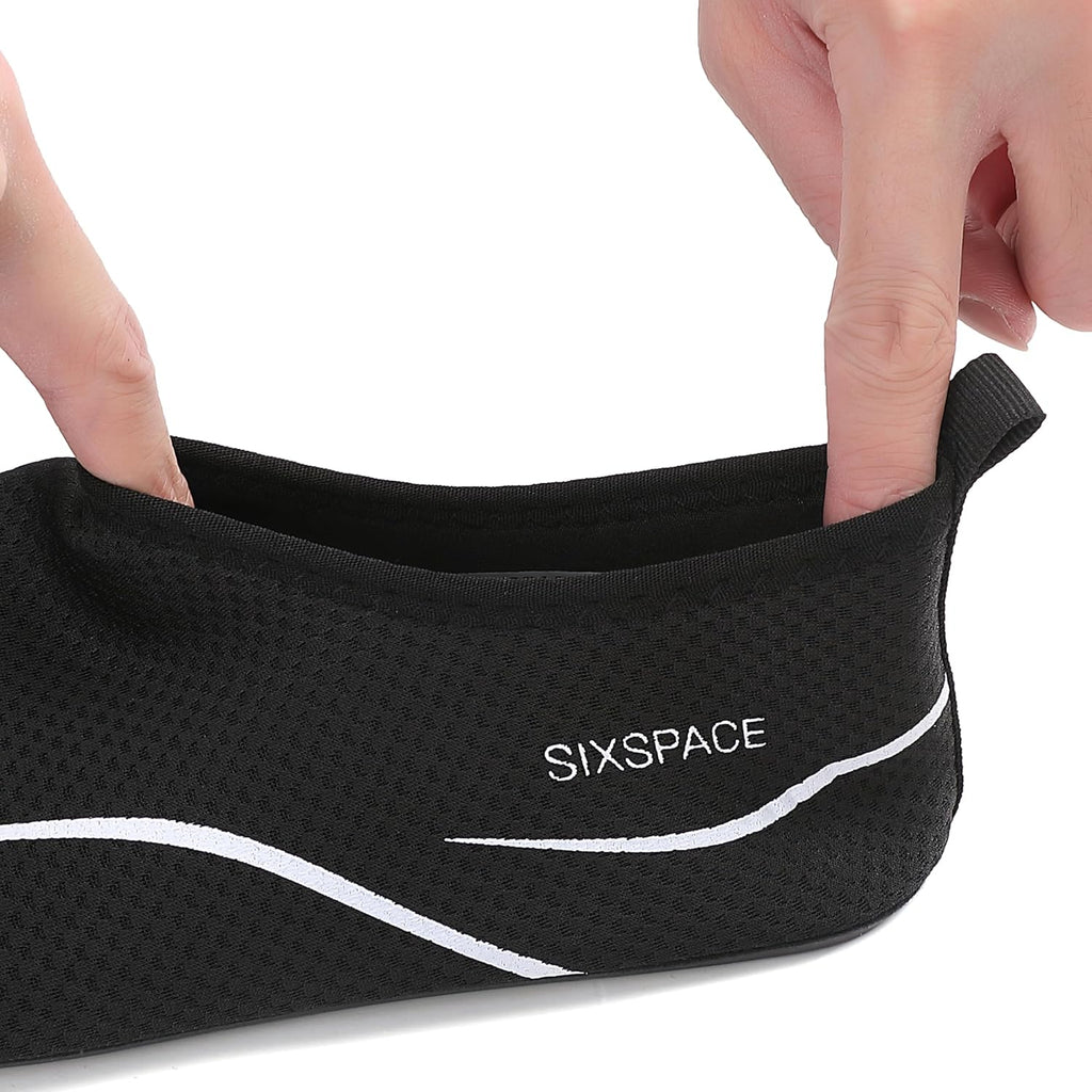 Sixspace Herren Damen Badeschuhe Wasserschuhe Aquaschuhe Strandschuhe Schnell Trocknend Slip on Breathable Schwimmschuhe Surfschuhe Für Beach Pool Surfen Yoga
