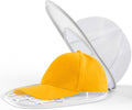 Coopache Wäschesack Cap Gestell Zum Waschen Form Halter Für Waschmaschine Und Spülmaschine Hut Reiniger Basecap Waschgestell Für Baseballmützen (Weiß)