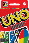 Mattel Games UNO Kartenspiel Für Die Famile, Perfekt Als Kinderspiel, Reisespiel Oder Spiel Für Erwachsene, Für 2-10 Spieler, Ab 7 Jahren, W2087