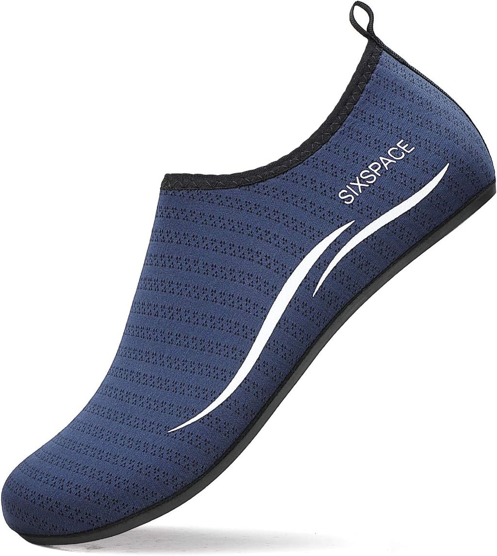 Sixspace Herren Damen Badeschuhe Wasserschuhe Aquaschuhe Strandschuhe Schnell Trocknend Slip on Breathable Schwimmschuhe Surfschuhe Für Beach Pool Surfen Yoga