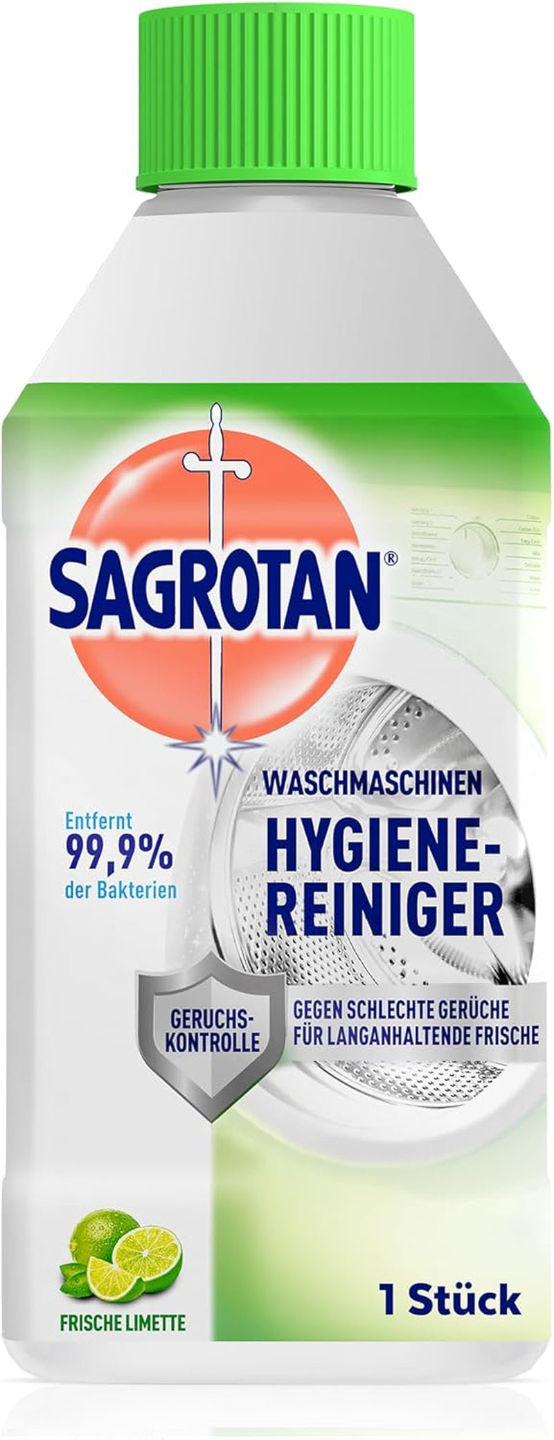 Sagrotan Waschmaschinen Hygiene-Reiniger – Maschinenreiniger Für Eine Hygienische Waschmaschine – 1 X 250 Ml