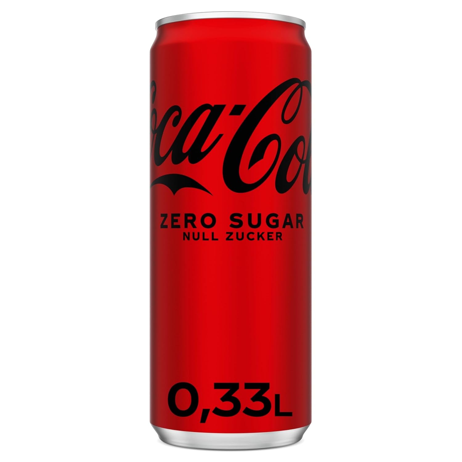 Coca-Cola Zero Sugar - Koffeinhaltiges Erfrischungsgetränk Mit Originalem Coca-Cola-Geschmack - Null Zucker Und Ohne Kalorien - in Stylischen Dosen (24 X 330 Ml)